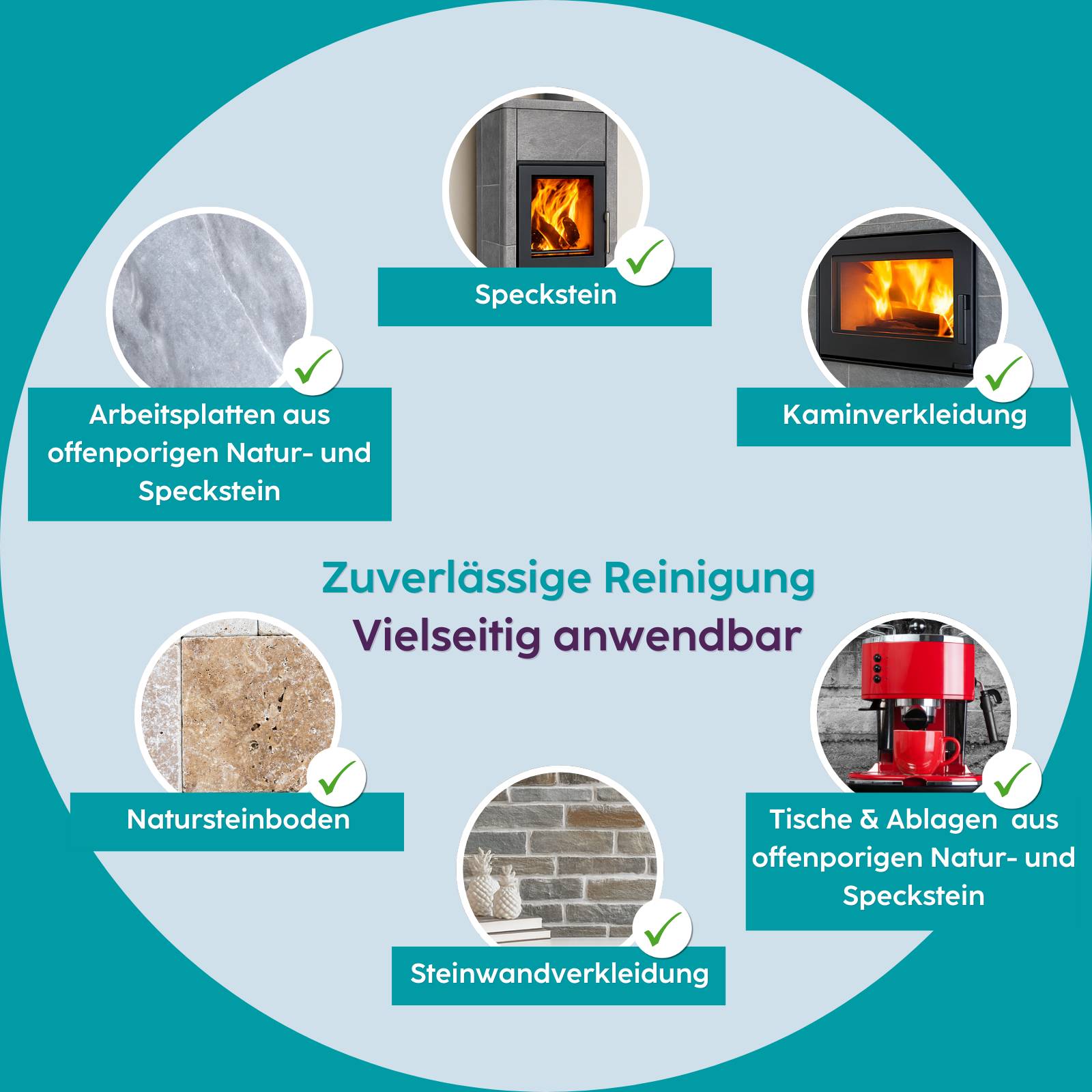 HOTREGA Natur und Specksteinofen Reiniger 500 ml