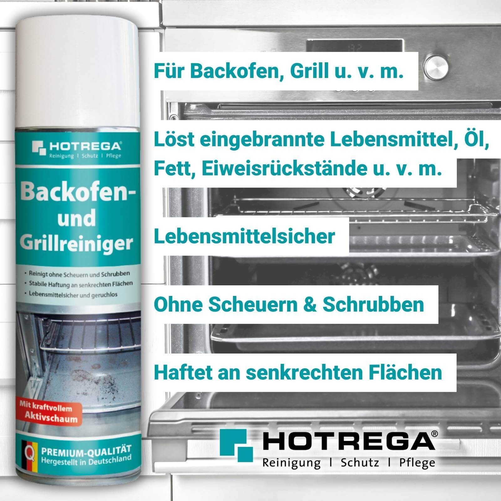 HOTREGA Backofen- und Grillreiniger Sets - Menge:2