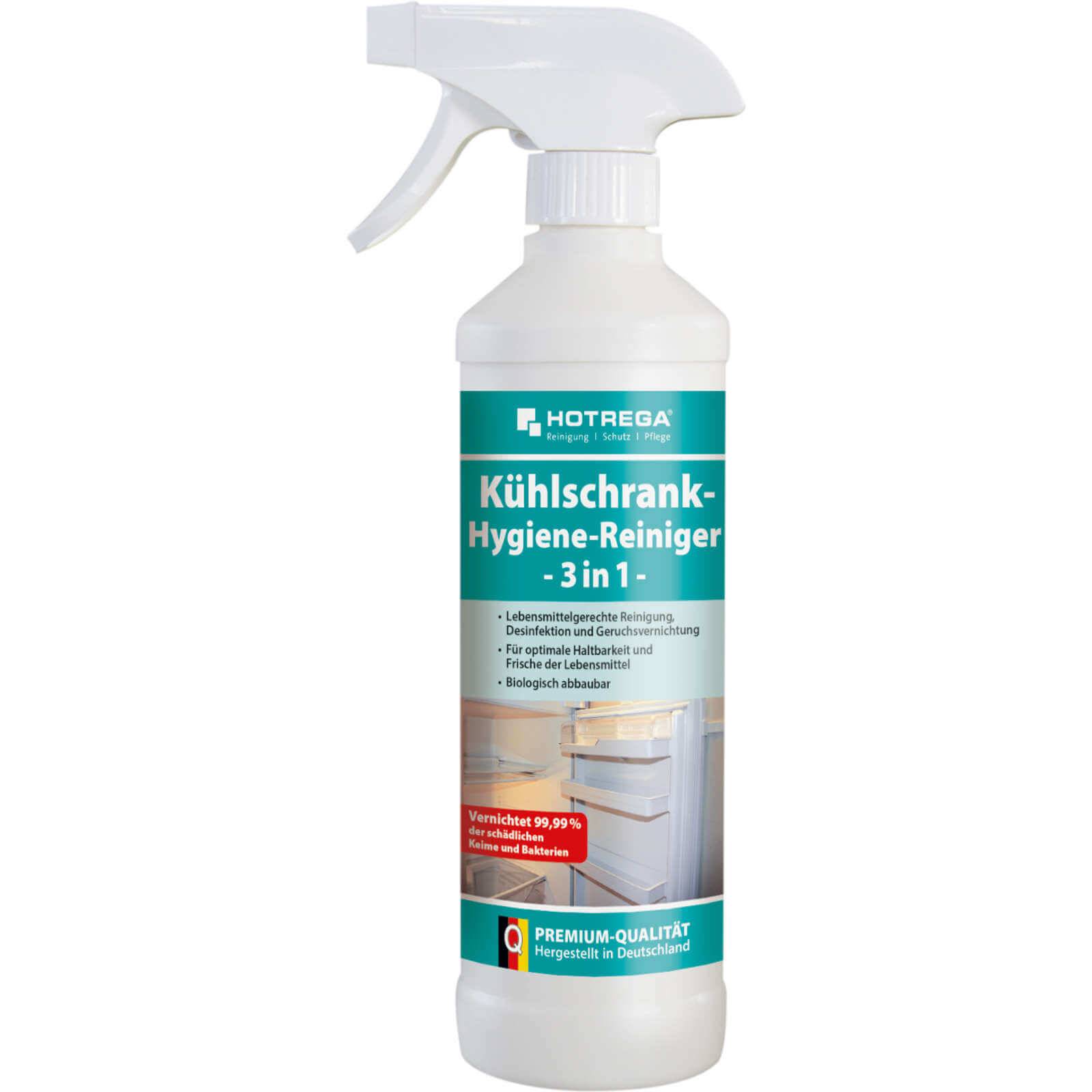 HOTREGA Kühlschrank Hygiene Reiniger 3in1 Set 3-teilig