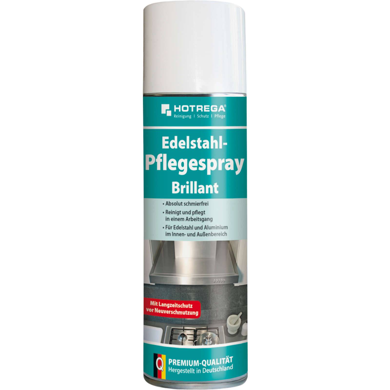 HOTREGA Edelstahl Pflegespray Brillant 300 ml