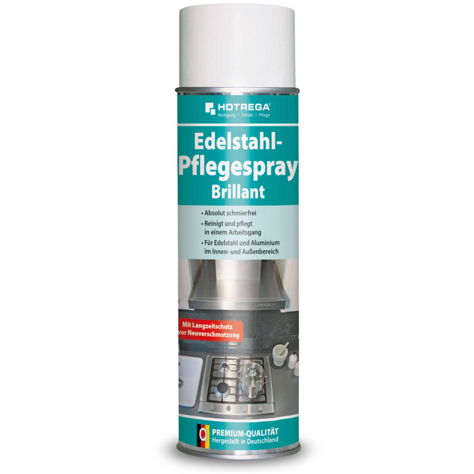 HOTREGA Edelstahl Pflegespray Brillant 500 ml