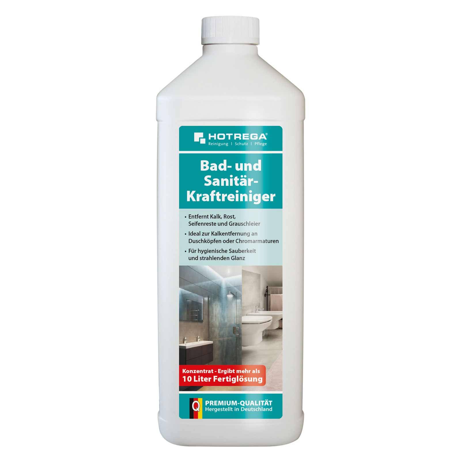 HOTREGA Bad und Sanitär Kraftreiniger Konzentrat Set 5-teilig