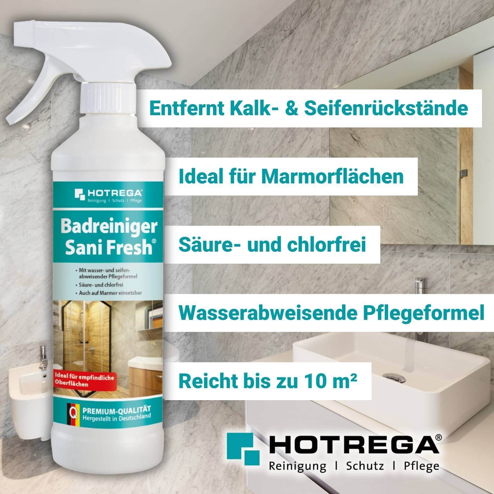 HOTREGA Badreiniger Sani Fresh Sets - Menge:2