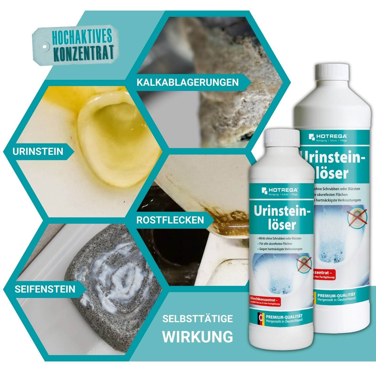 HOTREGA Urinsteinlöser Konzentrat 500 ml