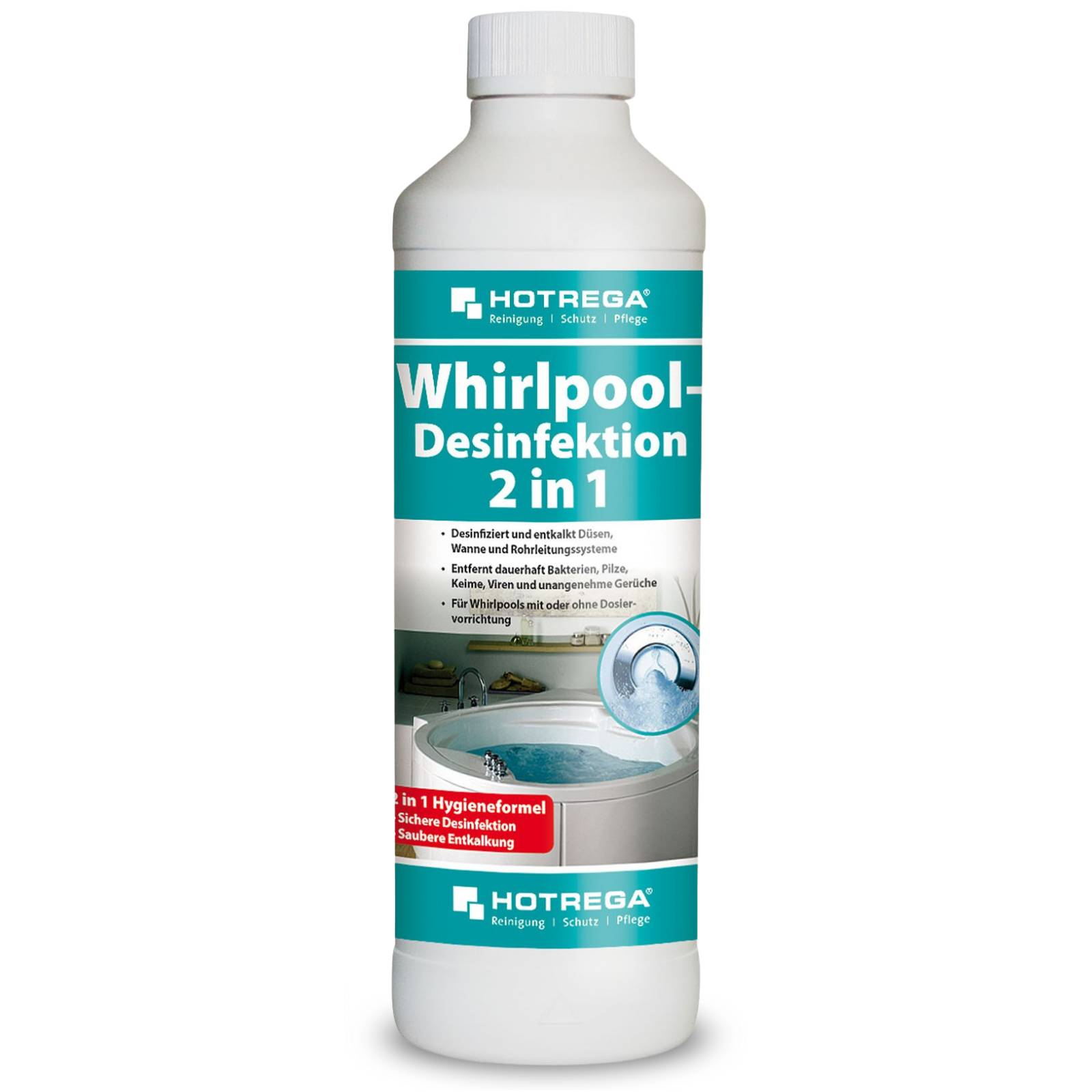 HOTREGA Whirlpool Desinfektion 2in1 Konzentrat 500ml
