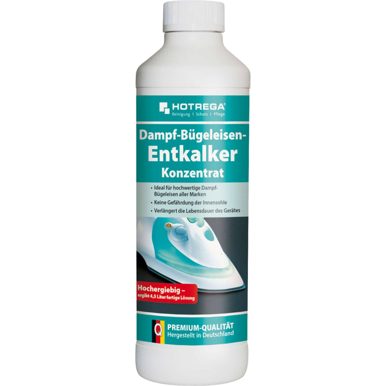 HOTREGA Dampfbügeleisen Entkalker Konzentrat 500 ml