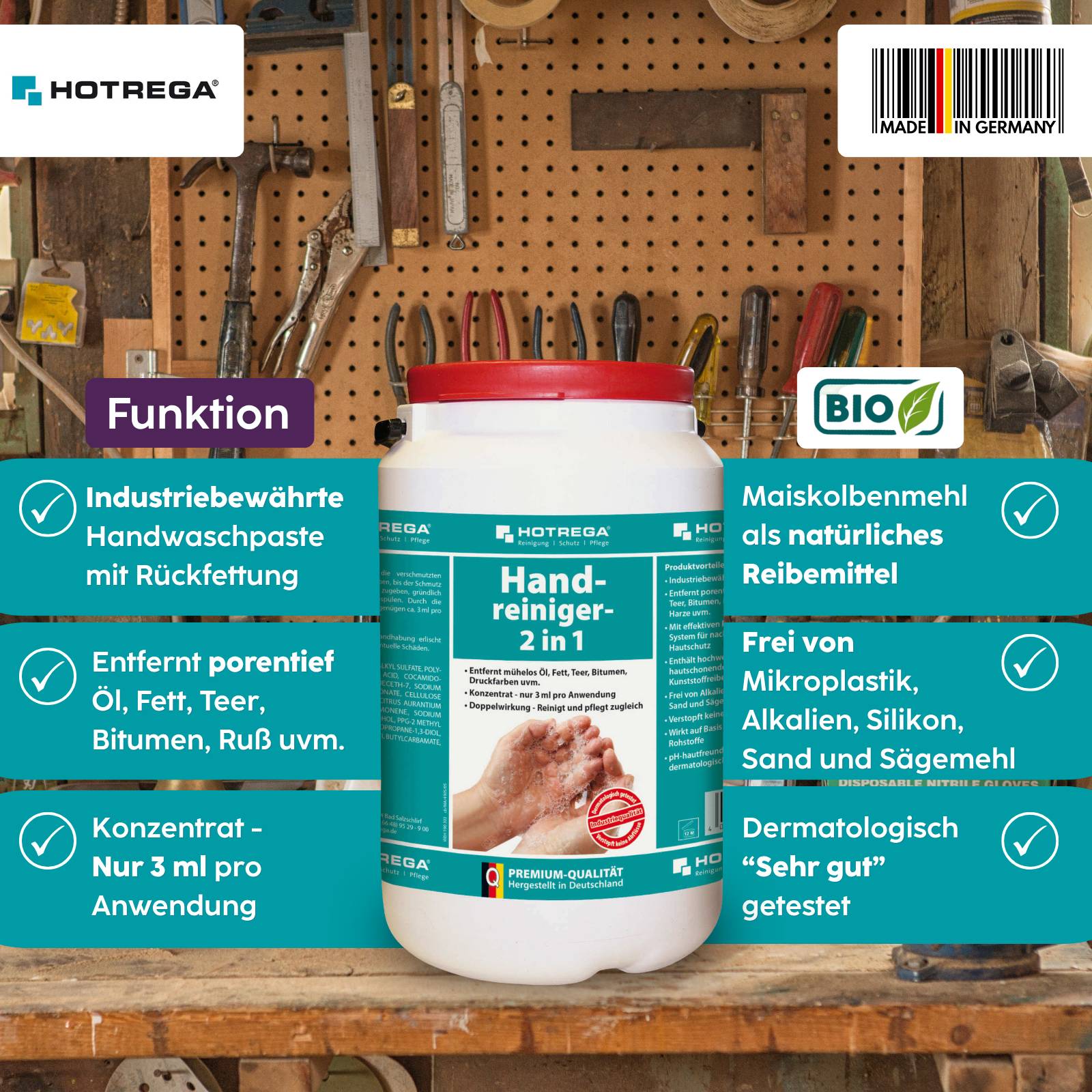 HOTREGA Handreiniger 2in1 3 L