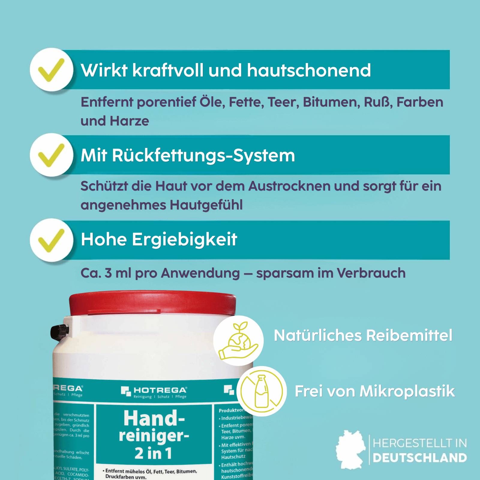 HOTREGA Handreiniger 2in1 3 L