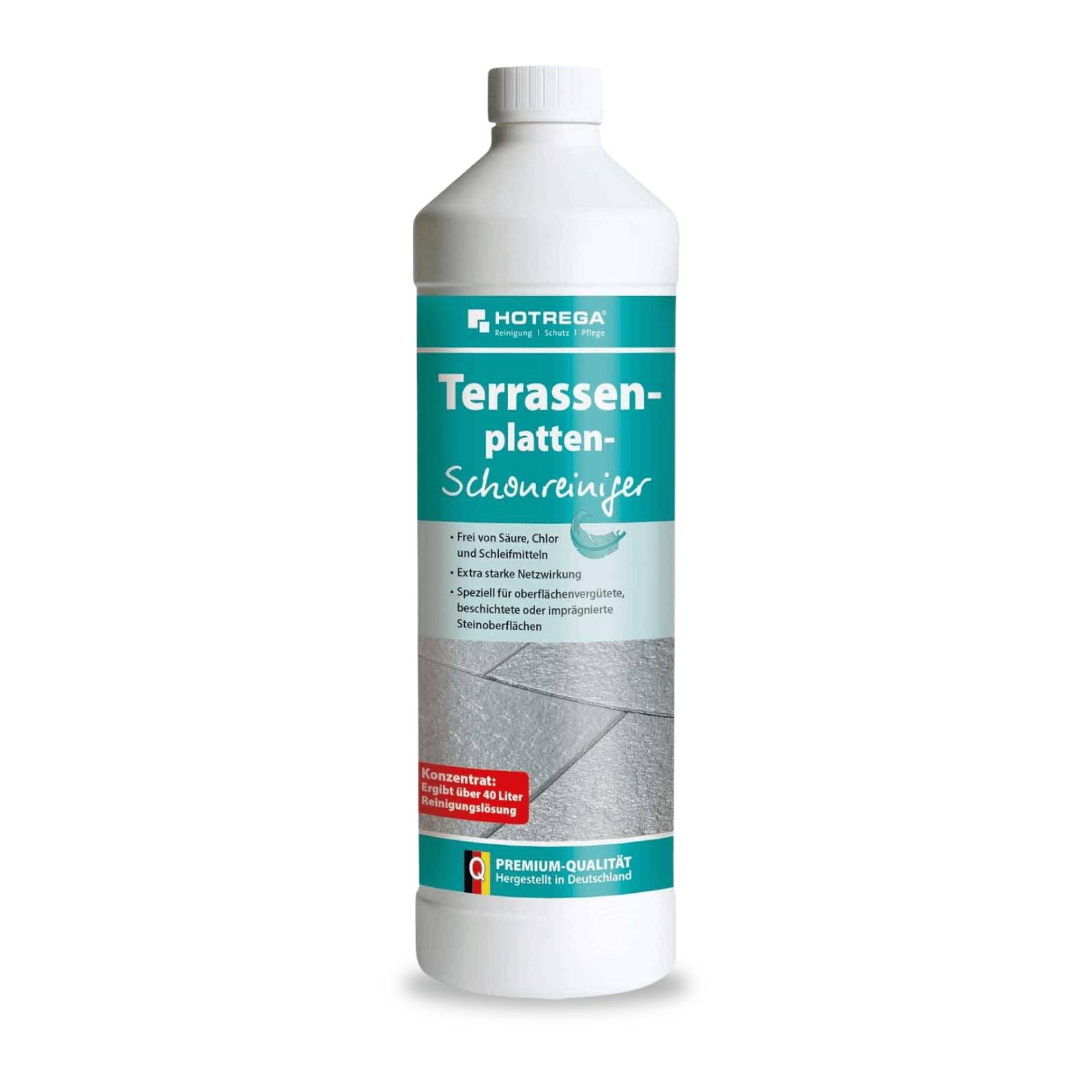 HOTREGA Terrassenplatten Schonreiniger Konzentrat 1 L