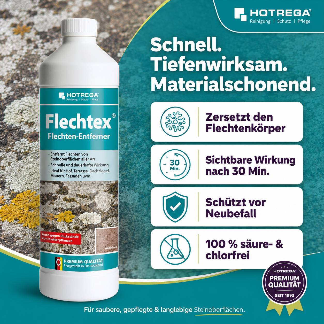 HOTREGA Flechtex Flechtenentferner 1 L