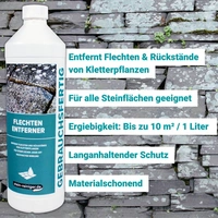 stein-reiniger.de Flechten Entferner 2x 1 Liter stein-reiniger.de Flechten Entferner 2x 1 Liter