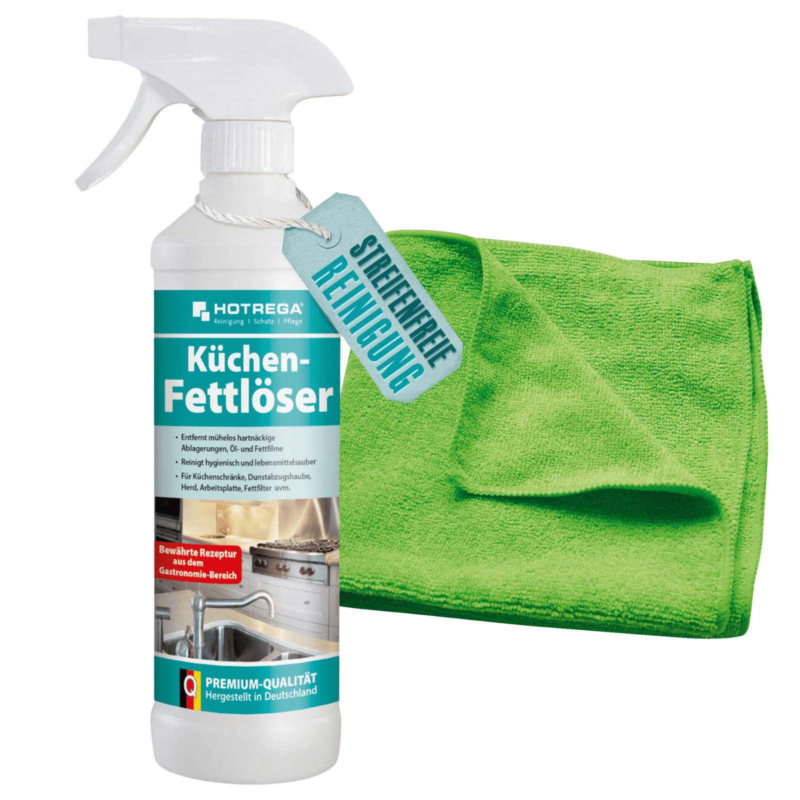 HOTREGA Küchen Fettlöser Set 2-teilig