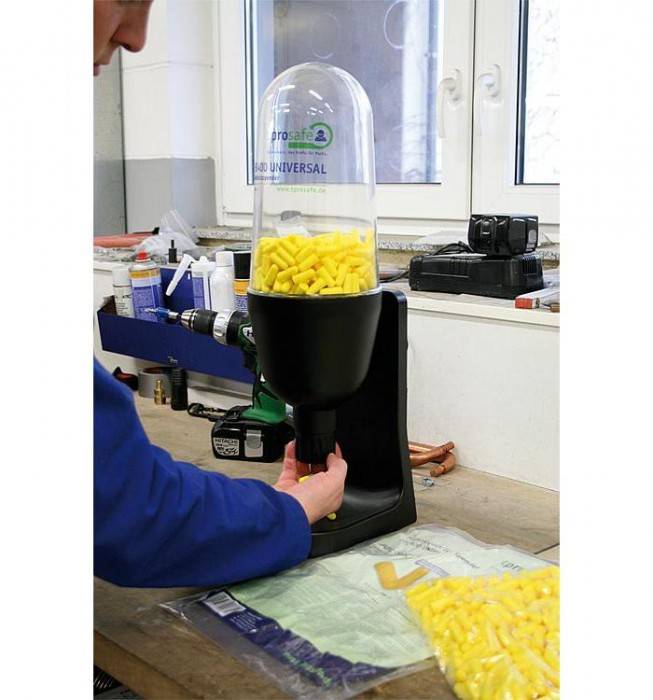 tprosafe Gehörschutzspender TPS 400 universal 800 Stück