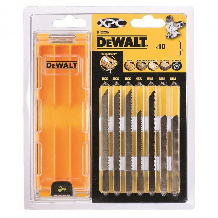 DeWALT XPC Stichsägeblaetter-Set 10 tlg.