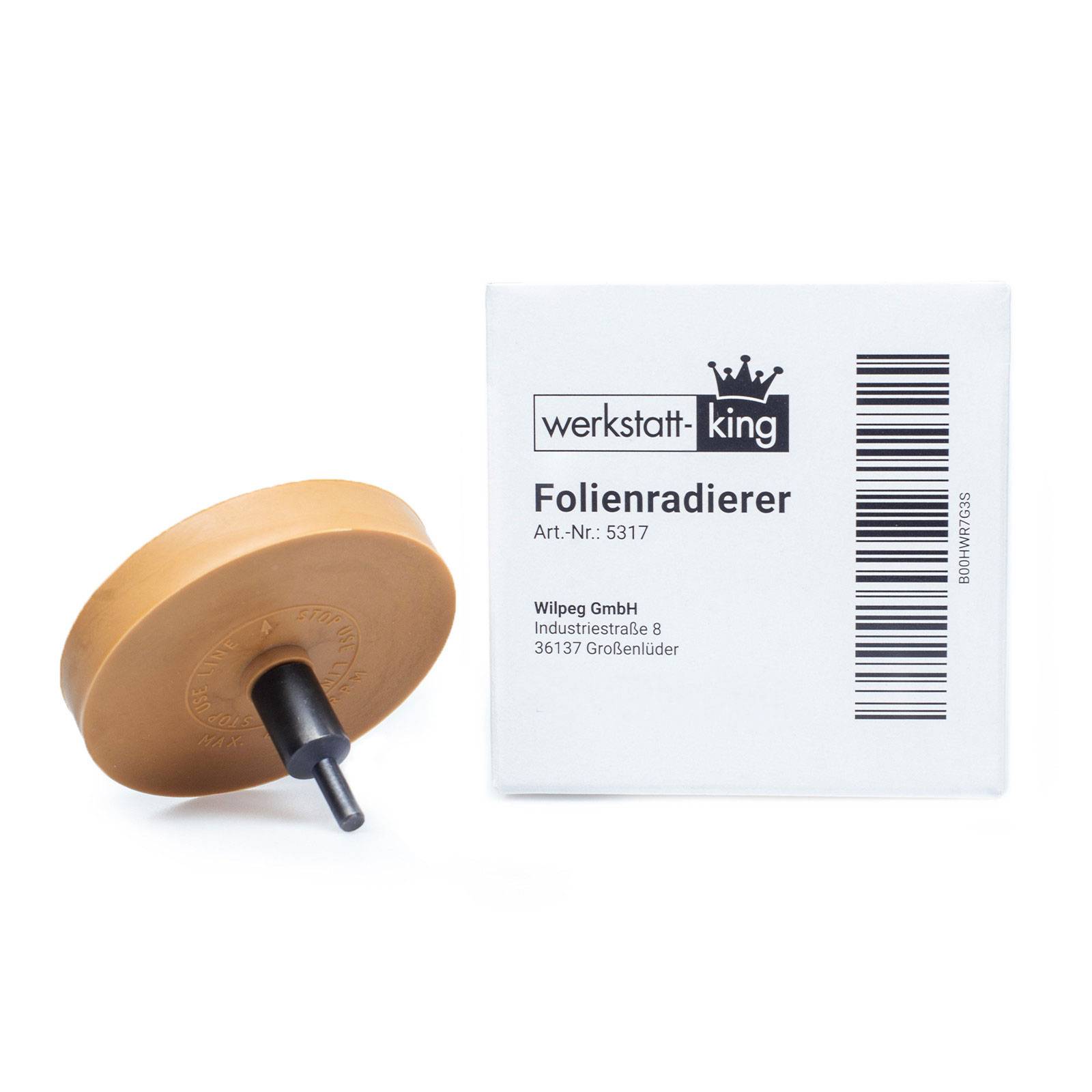 Wilpeg Folienradierer inkl. Adapter