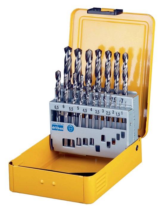 Spiralbohrersatz DT5923 19tlg. D.1-10mm HSS-G DIN 338 DEWALT