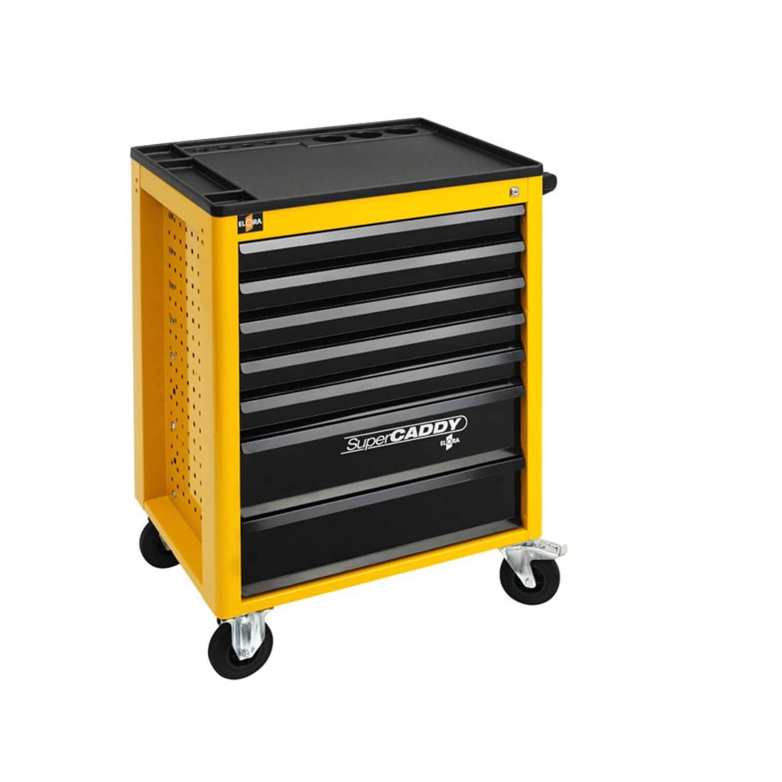 ELORA 1220-LOT Werkzeugwagen SuperCADDY 7 Schubladen mit Zubehör
