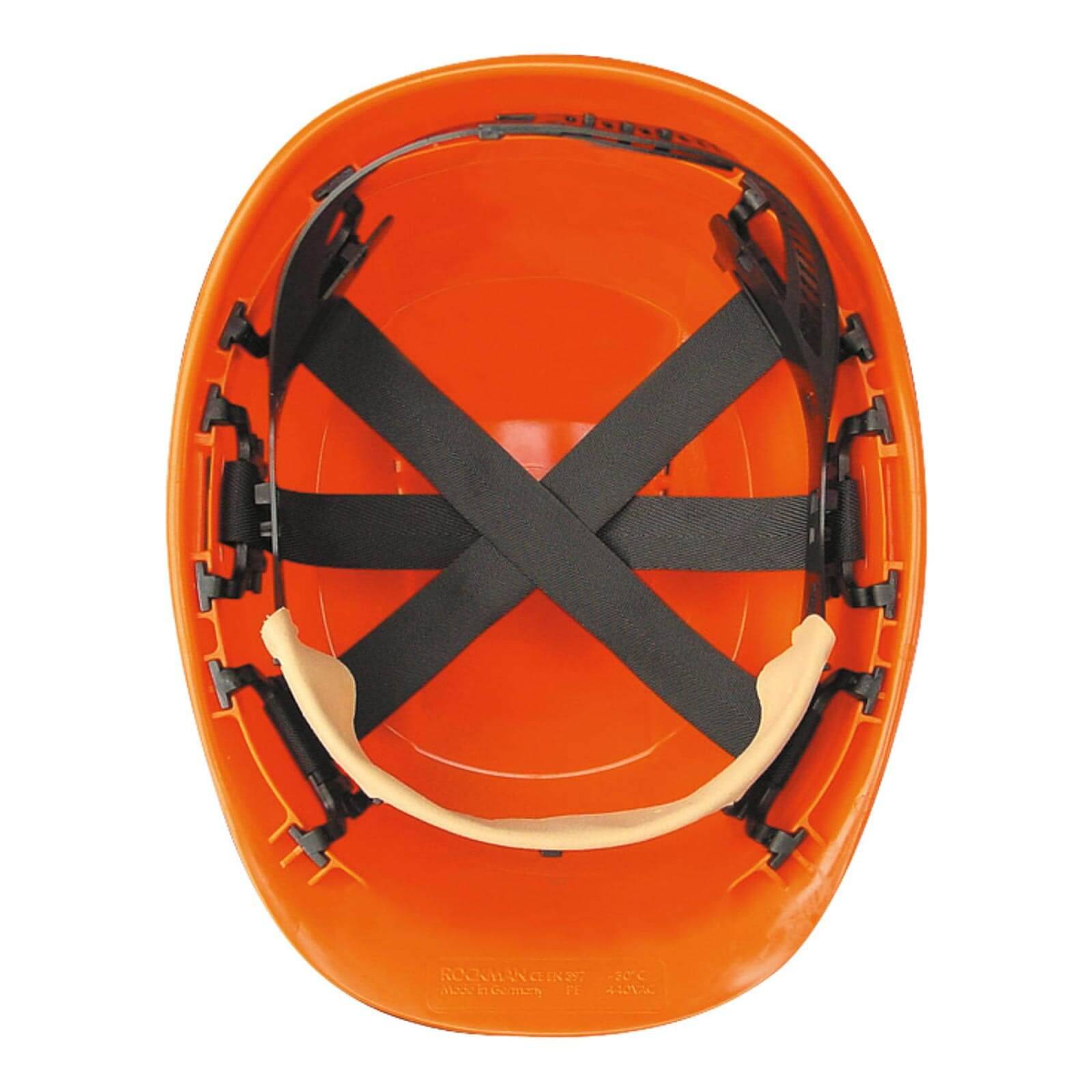ENHA ROCKMANN C6 Schutzhelm - Arbeitsschutzhelm, Sturzhelm, Helm - div. Farben - Farbe:orange