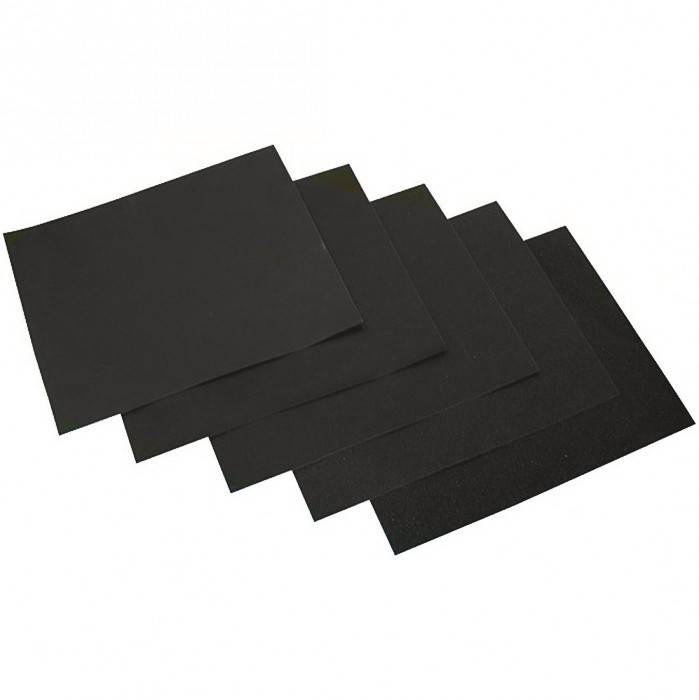 Wilpeg Schleifbogen Schleifpapier, wasserfest - 20 Stück - Körnung:K. 180