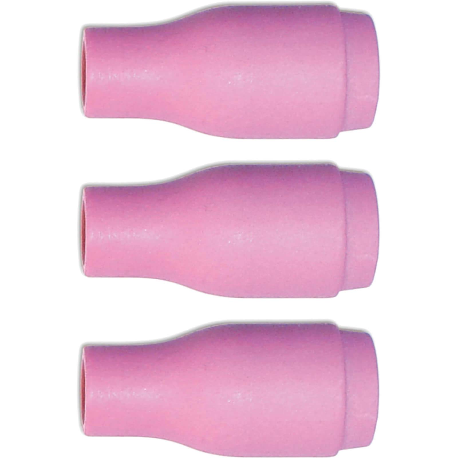 Wilpeg Gasdüse Keramik SR 9/SR 20/SR 17/SR 26 kurz 3 Stück - Größe:4 (6 mm)