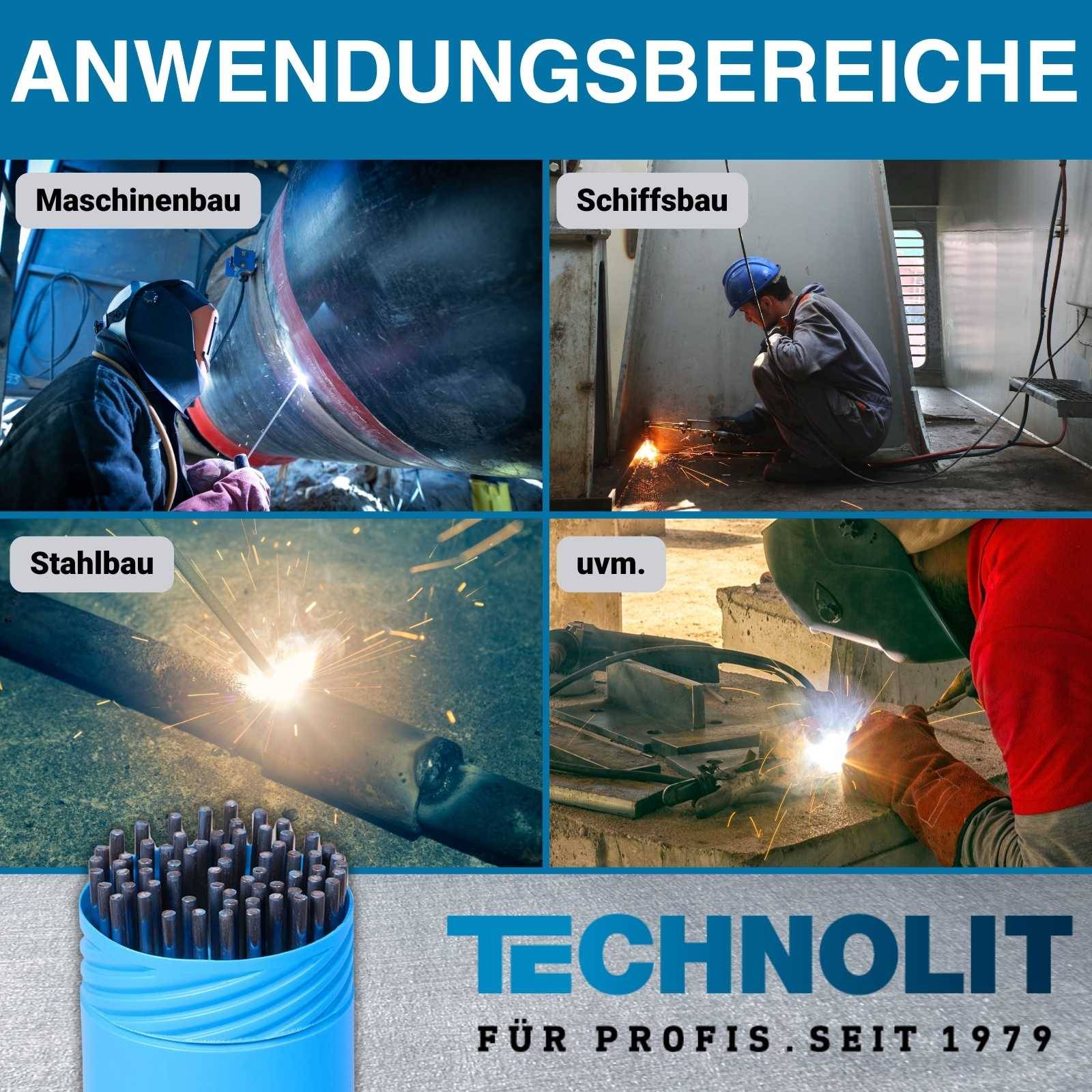 TECHNOLIT TS 1000 Super Fallnaht-Universal-Elektrode 1kg - Größe:4.0 x 350 mm