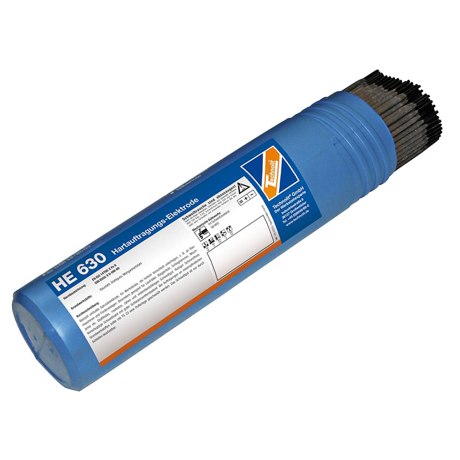 TECHNOLIT HE 630 R Hartauftragungs-Elektrode - Größe:4.0 x 350 mm