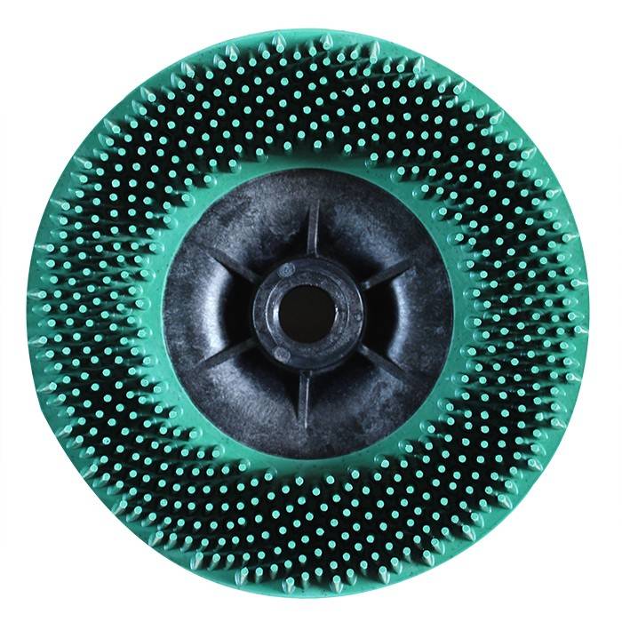 3M Bristle Disc Hochleistungsscheibe 115 mm M14 - Körnung:K. 50 - grün
