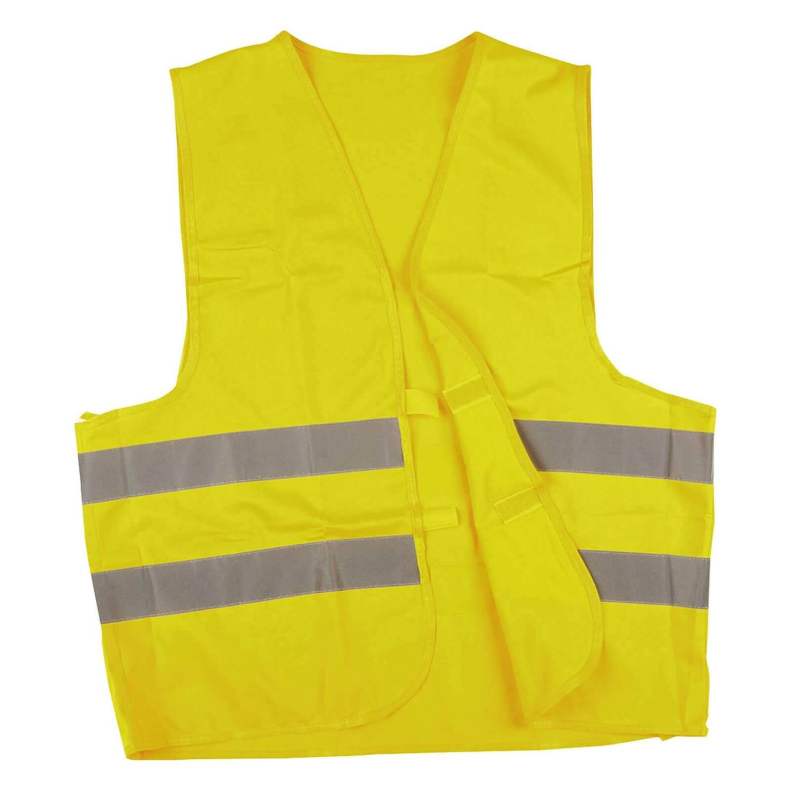 NITRAS Warnweste mit Reflexstreifen - Farbe:gelb, Größe:L