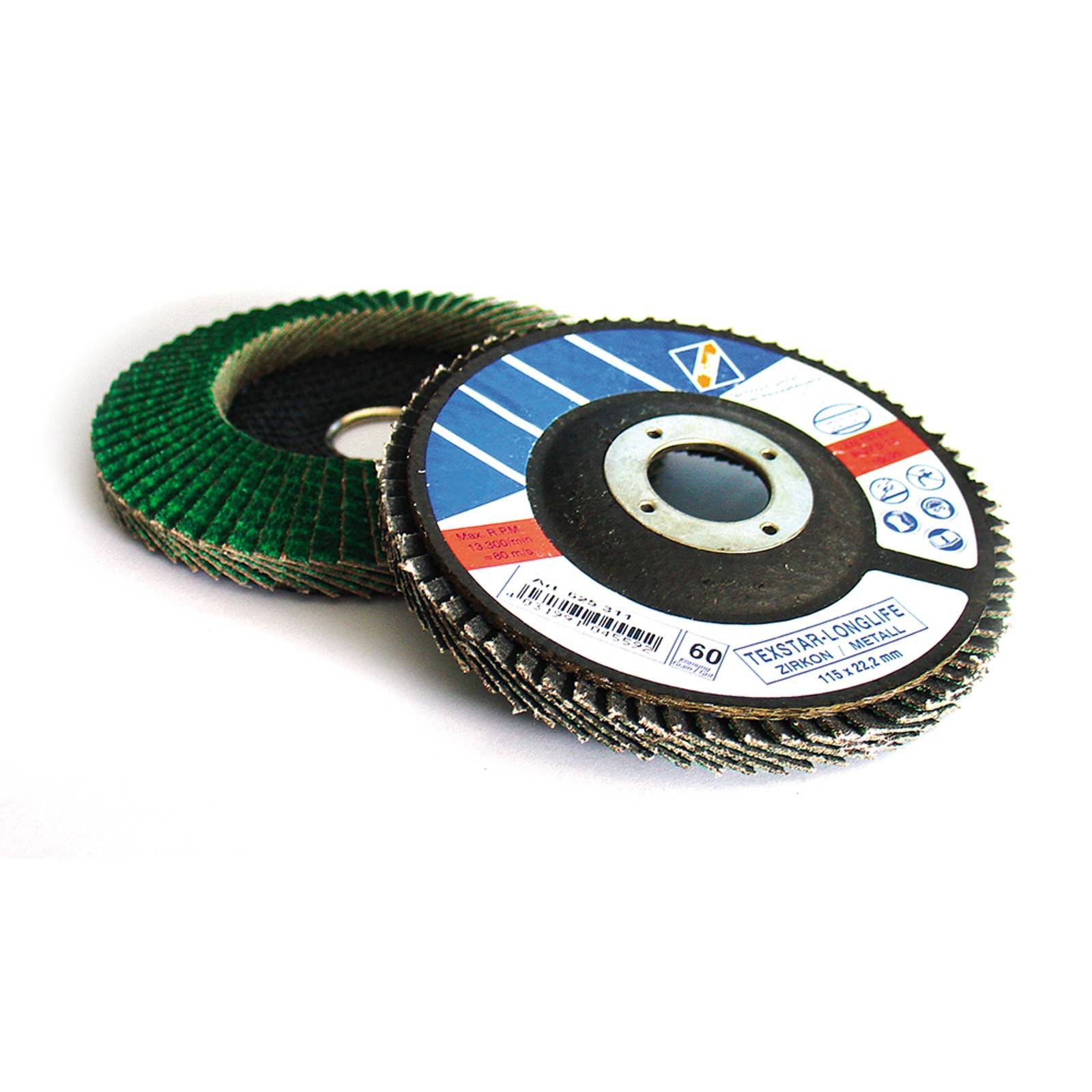TECHNOLIT Texstar Longlife Fächerscheibe - Körnung:125 mm - ZK 40