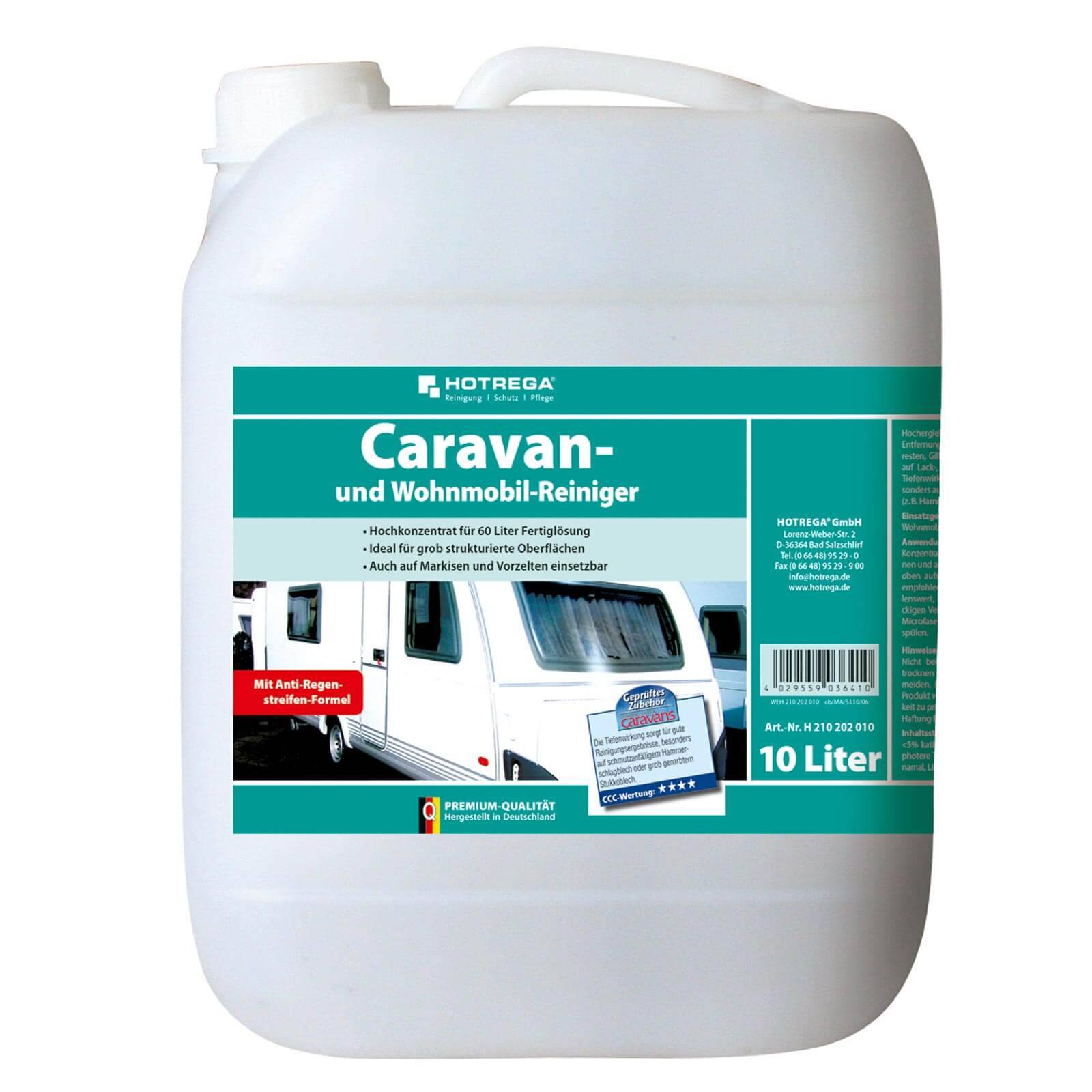 HOTREGA Caravan & Wohnmobil Reiniger 10 Liter