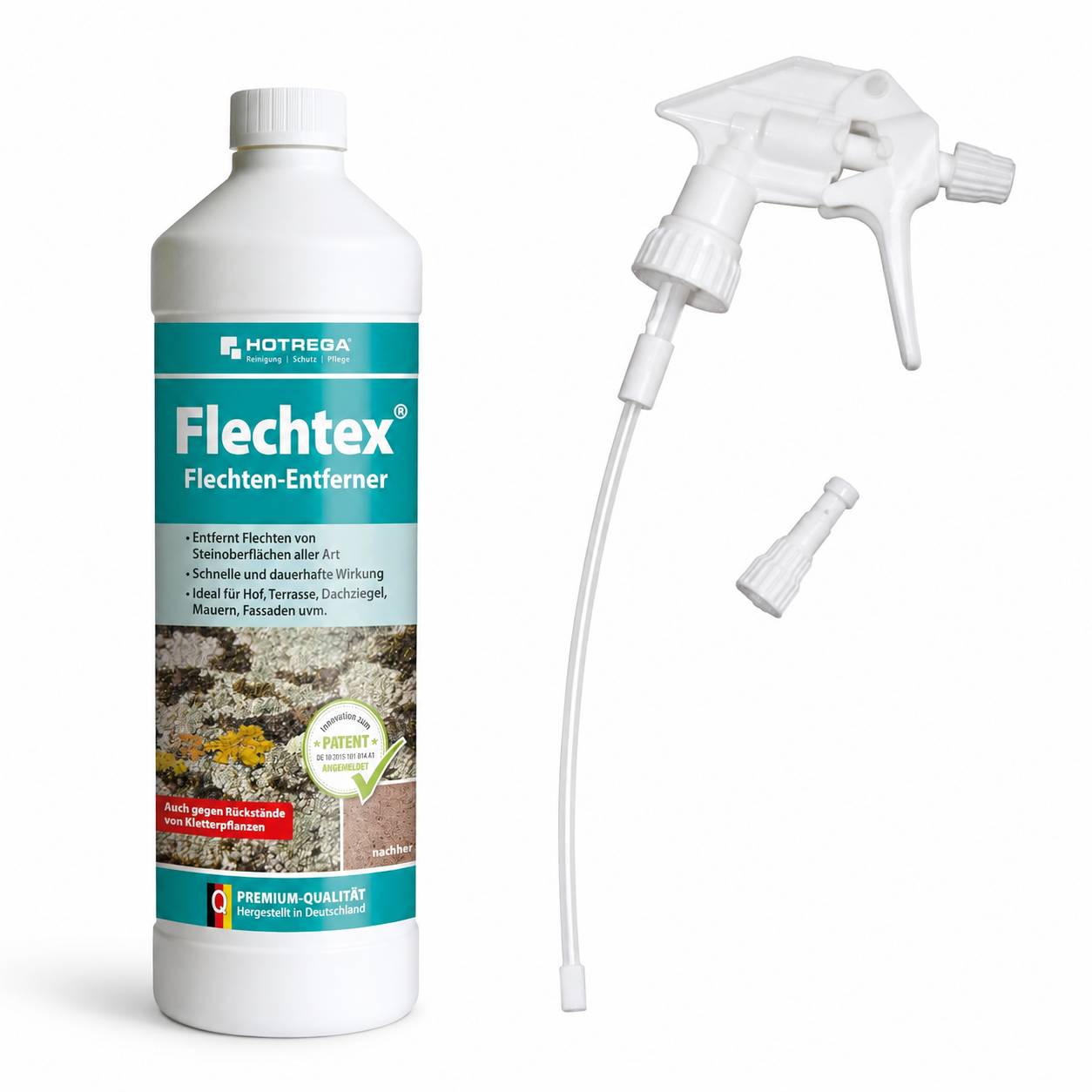 HOTREGA Flechten Entferner 1 L inkl. Sprühkopf