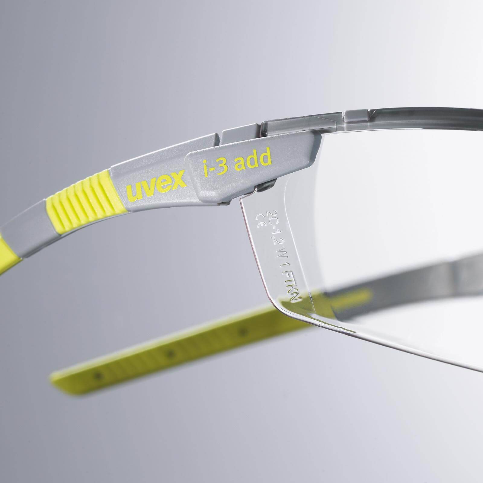 uvex Schutzbrille i-3 add +2.0 Dioptrien