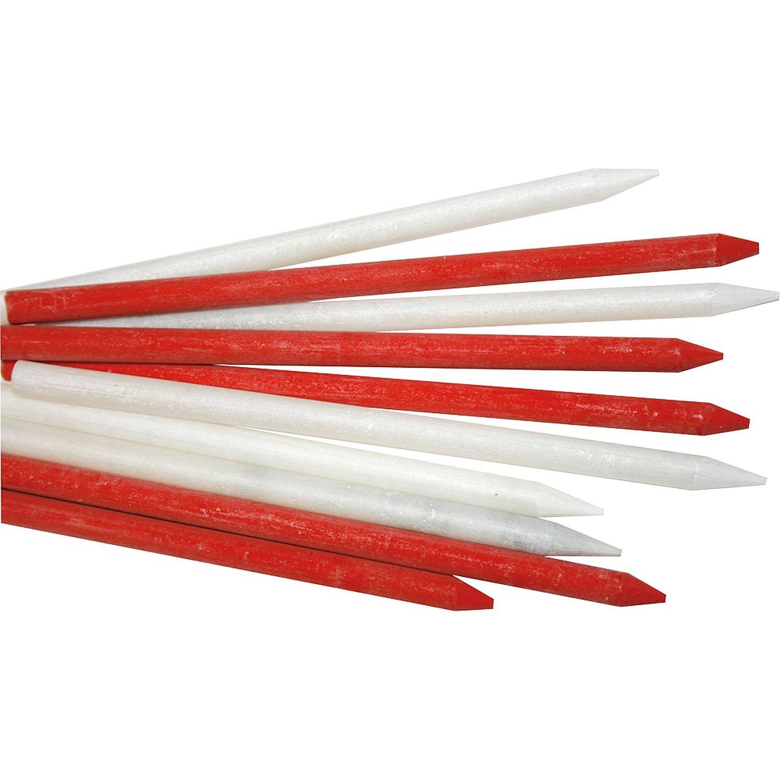 Bleispitz Ersatzminen für Schweißmarker - 15 Stück - Variante:Speckstein (weiß)