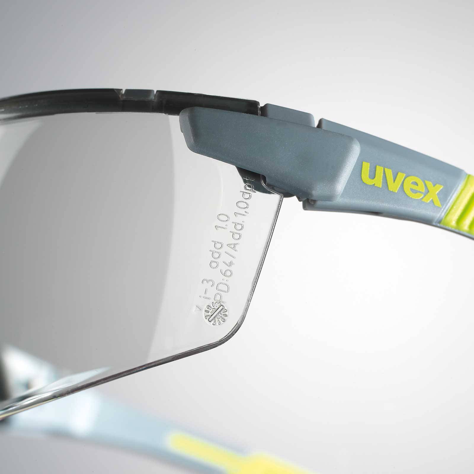 uvex Schutzbrille i-3 add +1.0 Dioptrien