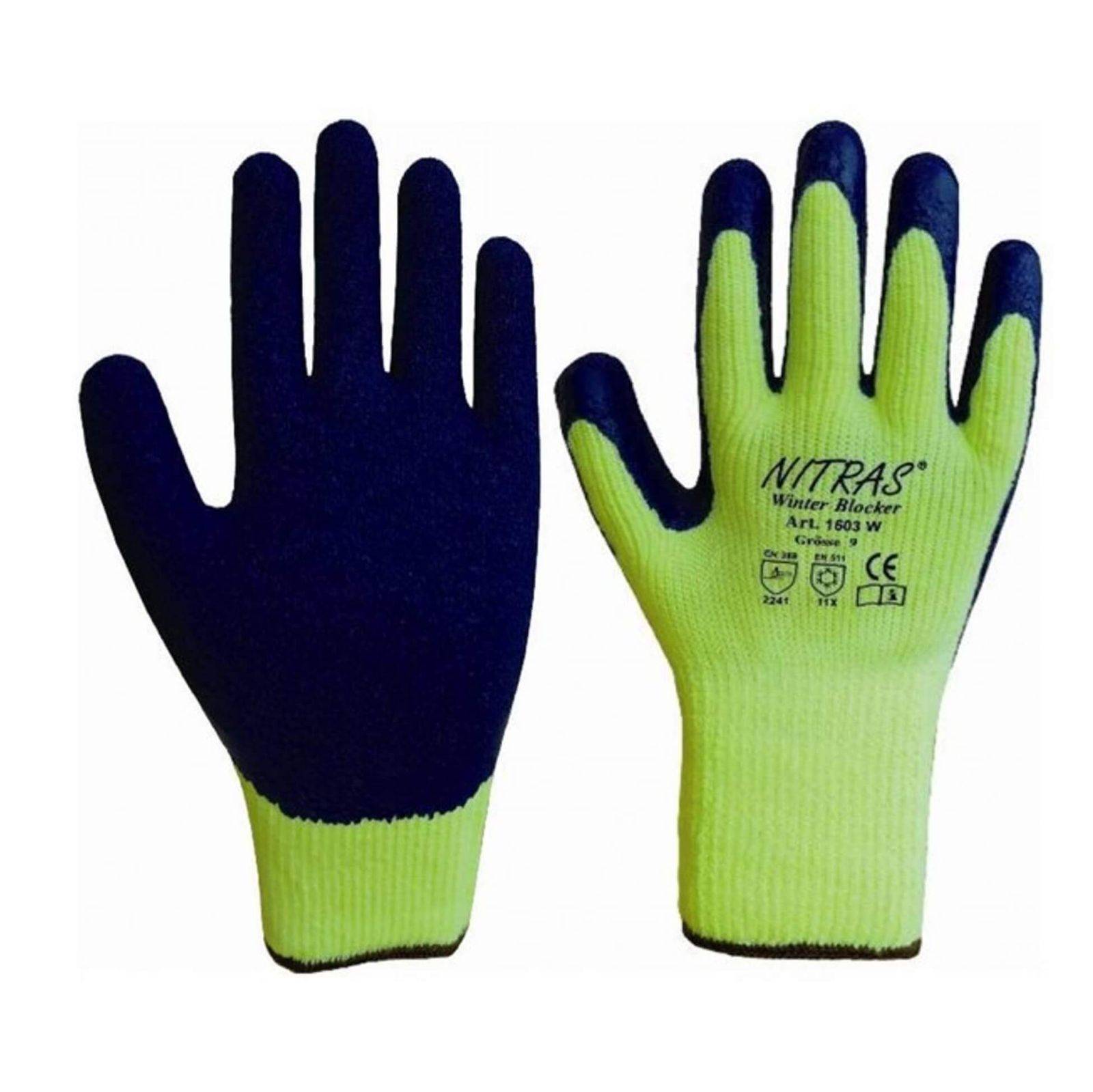 NITRAS Winter Blocker 1603W - 72 Paar - Größe:9