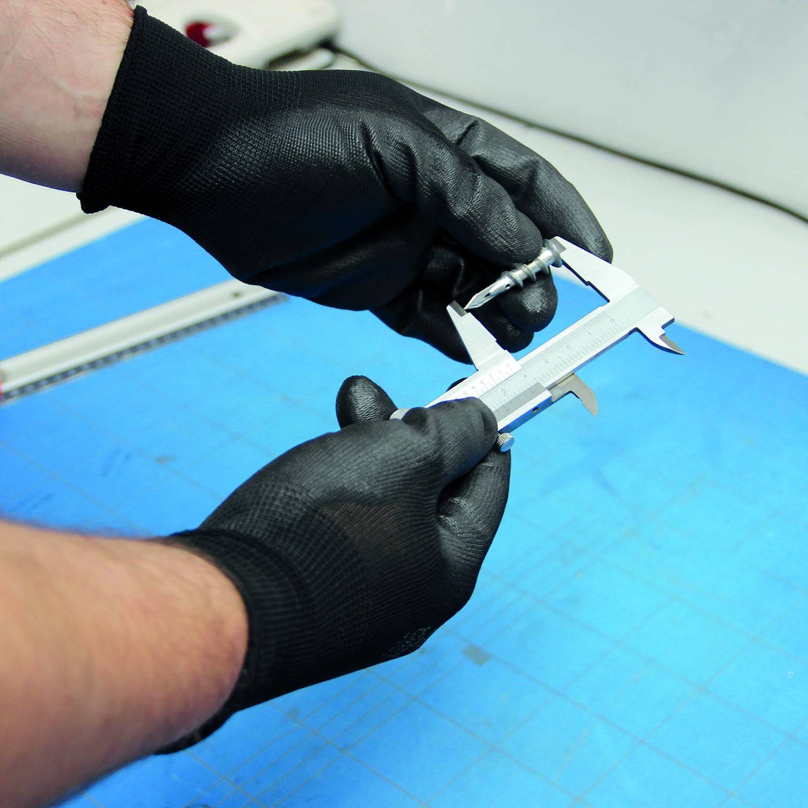 NITRAS Nylon Strickhandschuh 6215 - 240 Paar - Größe:8