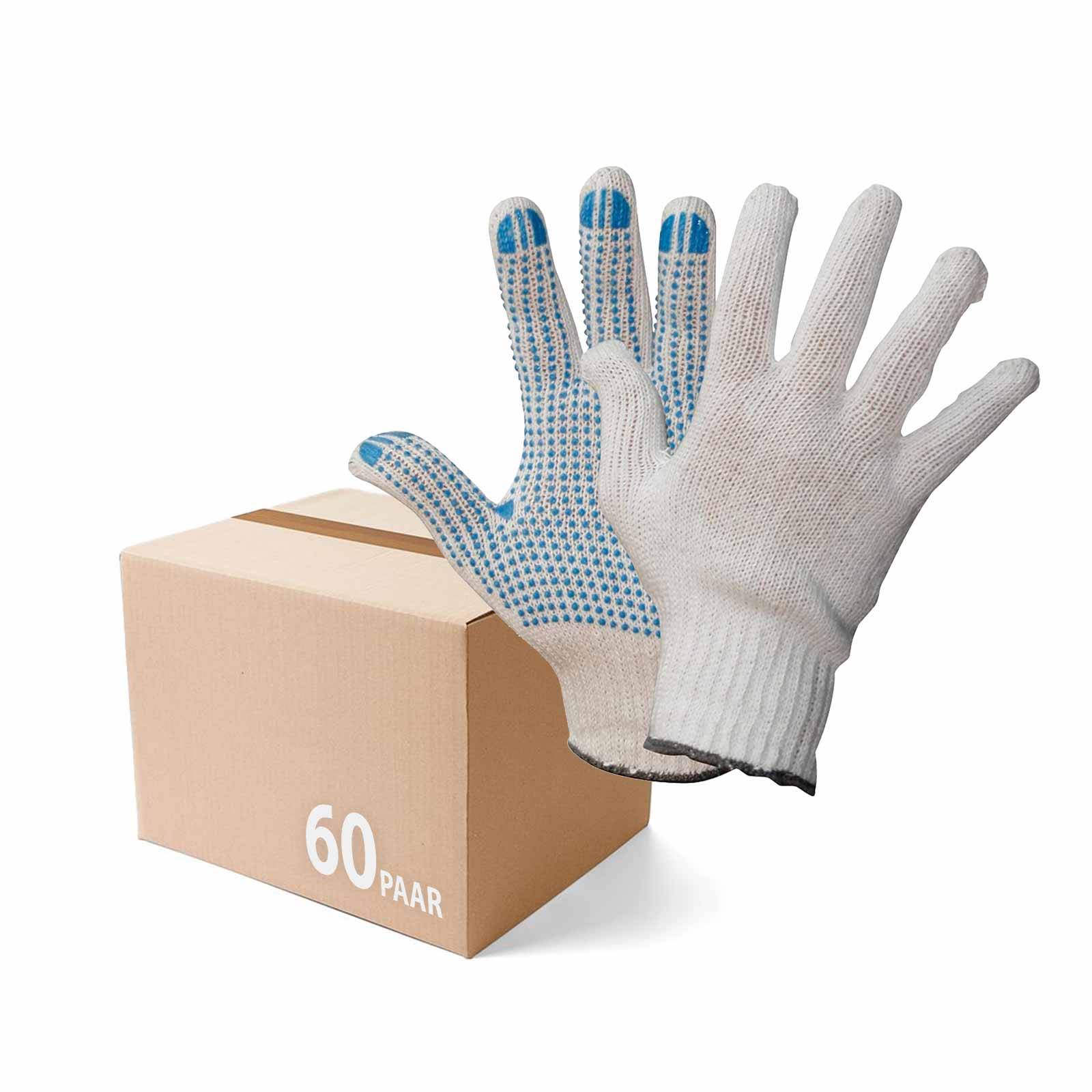 tprosafe Polyester Strickhandschuhe BluePoint 60 Paar - Größe:9