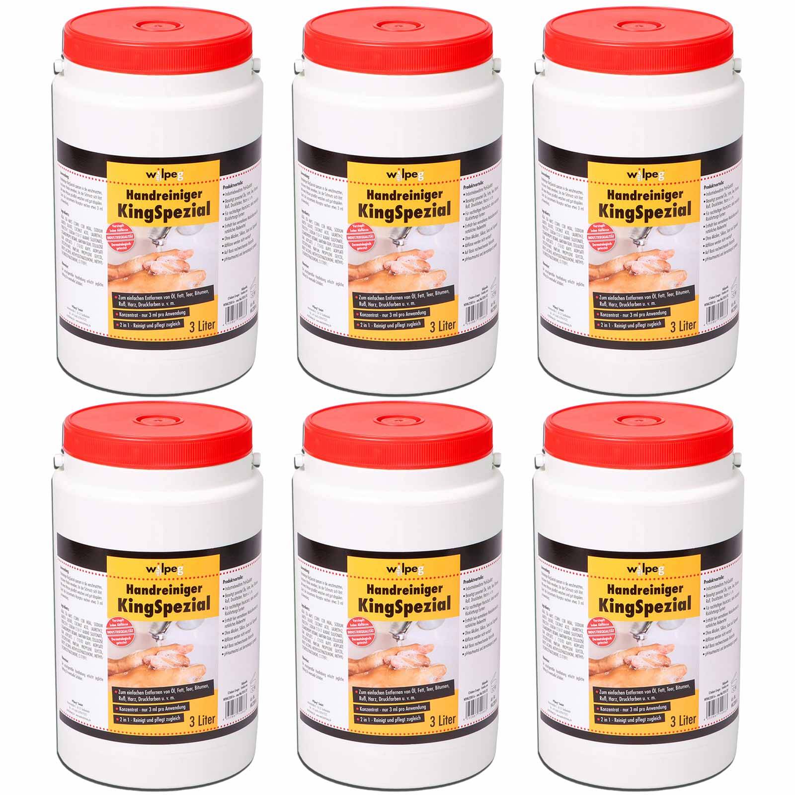 Wilpeg Handwaschpaste KingSpezial 6x 3L
