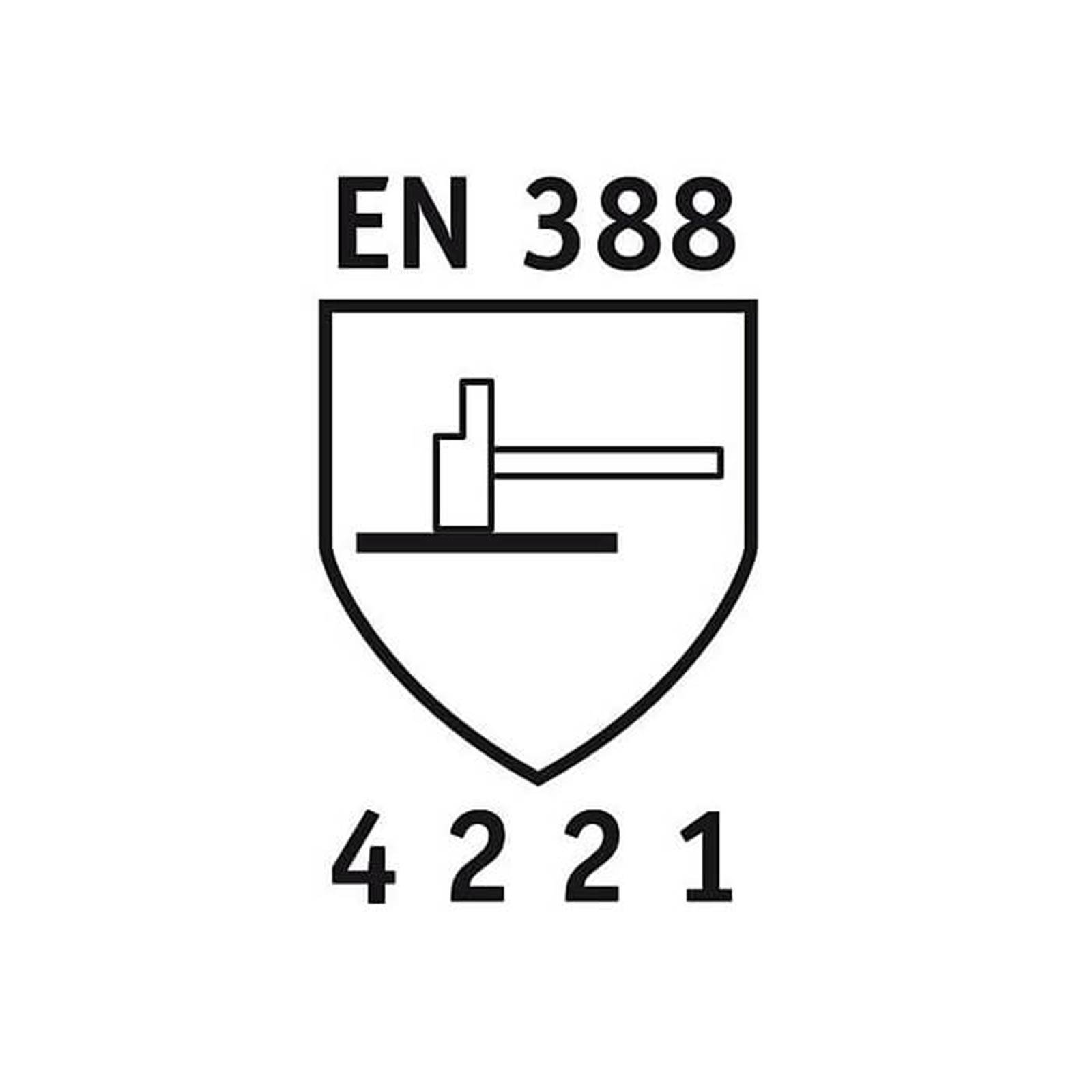 NITRAS Nitrilhandschuhe 03430 3/4 Beschichtung - 12 Paar - Größe:9