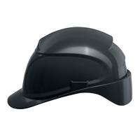 Uvex airwing B 9762, Hart-Polyethylen (HDPE), Schwarz, Unisex, 51-61 cm, EN 397