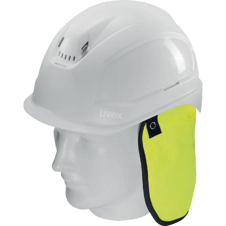 uvex Nackenschutz für Schutzhelme, gelb, Polyester, Reflexstoff,30g