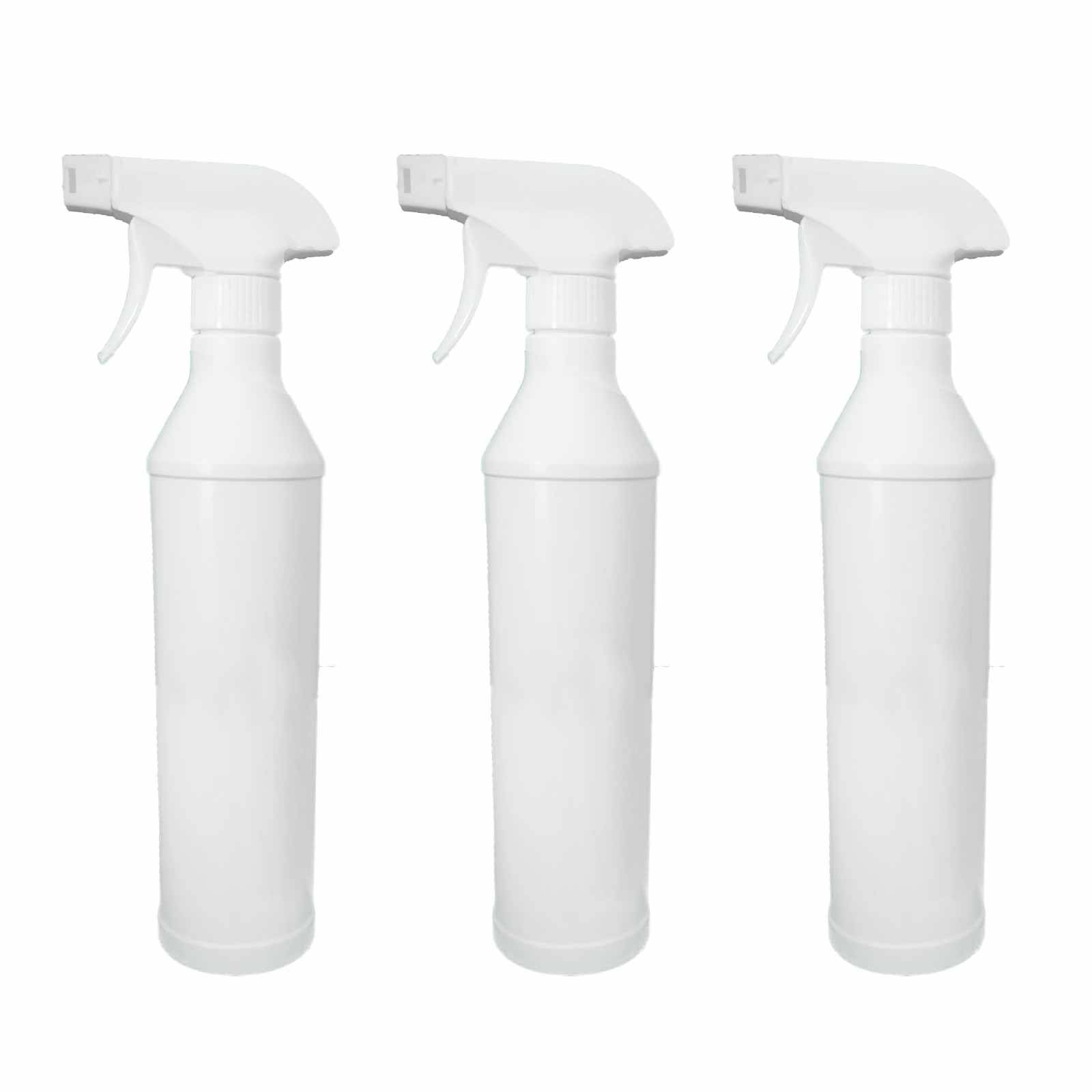 Wilpeg Sprühflasche mit Sprühkopf 500 ml - 3 Stück