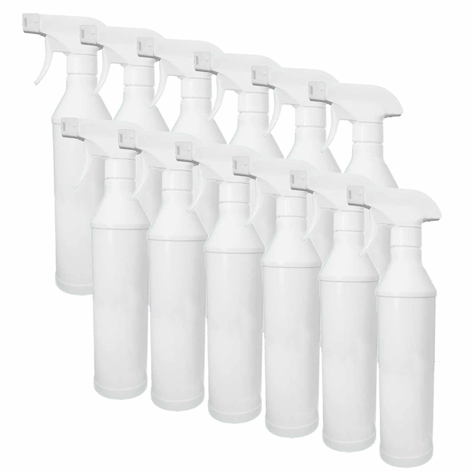 Wilpeg Sprühflasche mit Sprühkopf 500 ml - 12 Stück