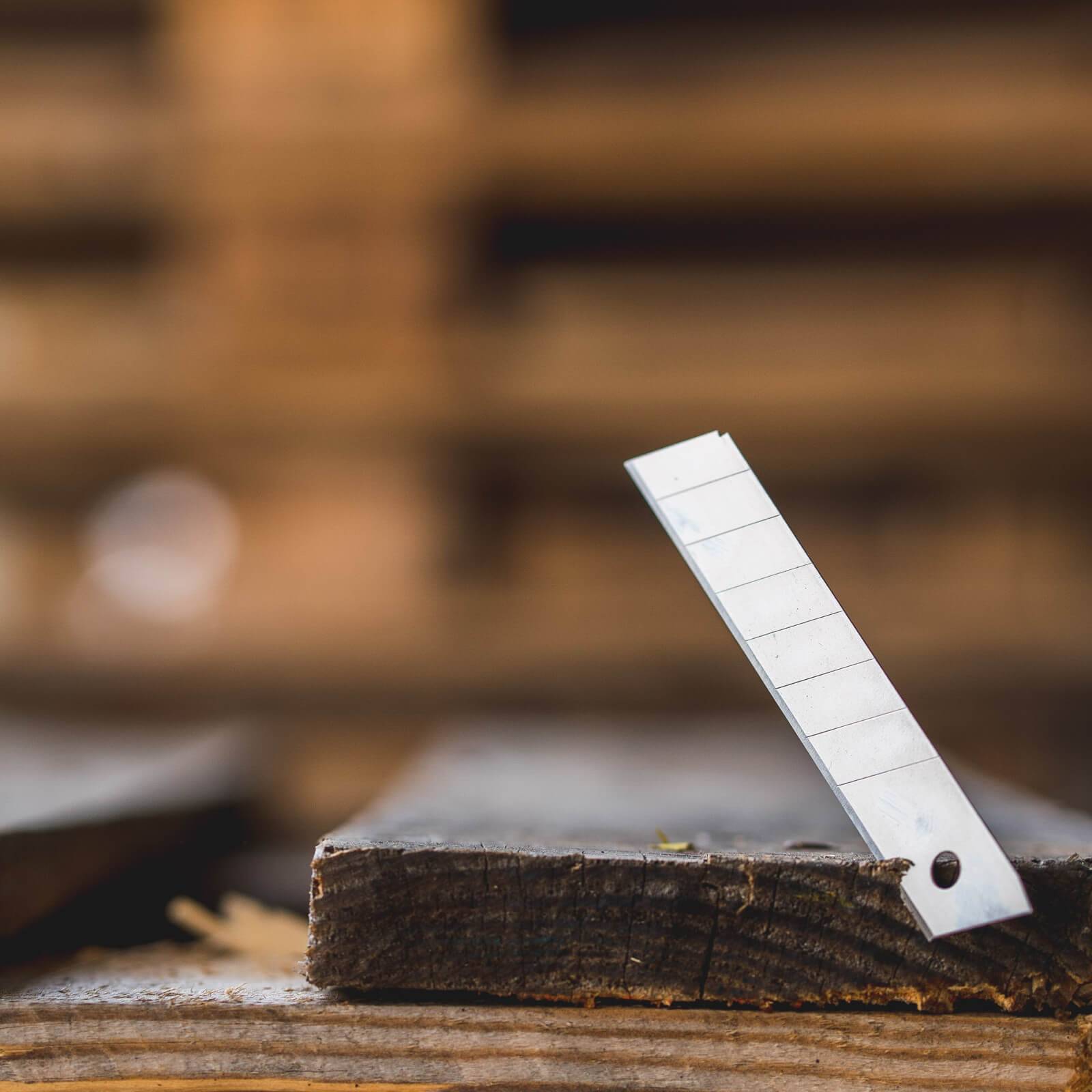 FRONTTOOL Abbrechklingen - Ersatzklingen für Cuttermesser 18 mm - 10 Stück