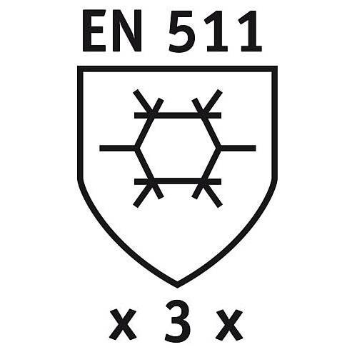 NITRAS Winter-Cut Handschuhe TAEKI5 6720W - 60 Paar - Größe:9