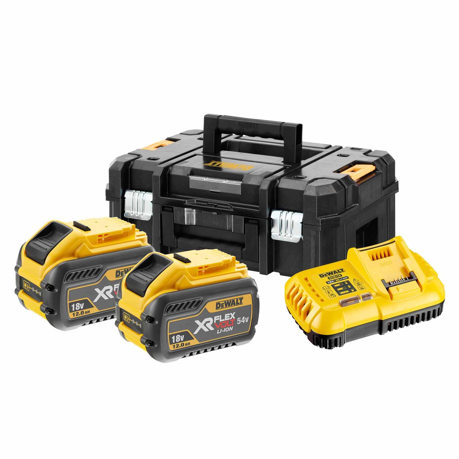 DeWALT Akku-Set DCB118Y2T-QW FlexVolt 54V 216Wh