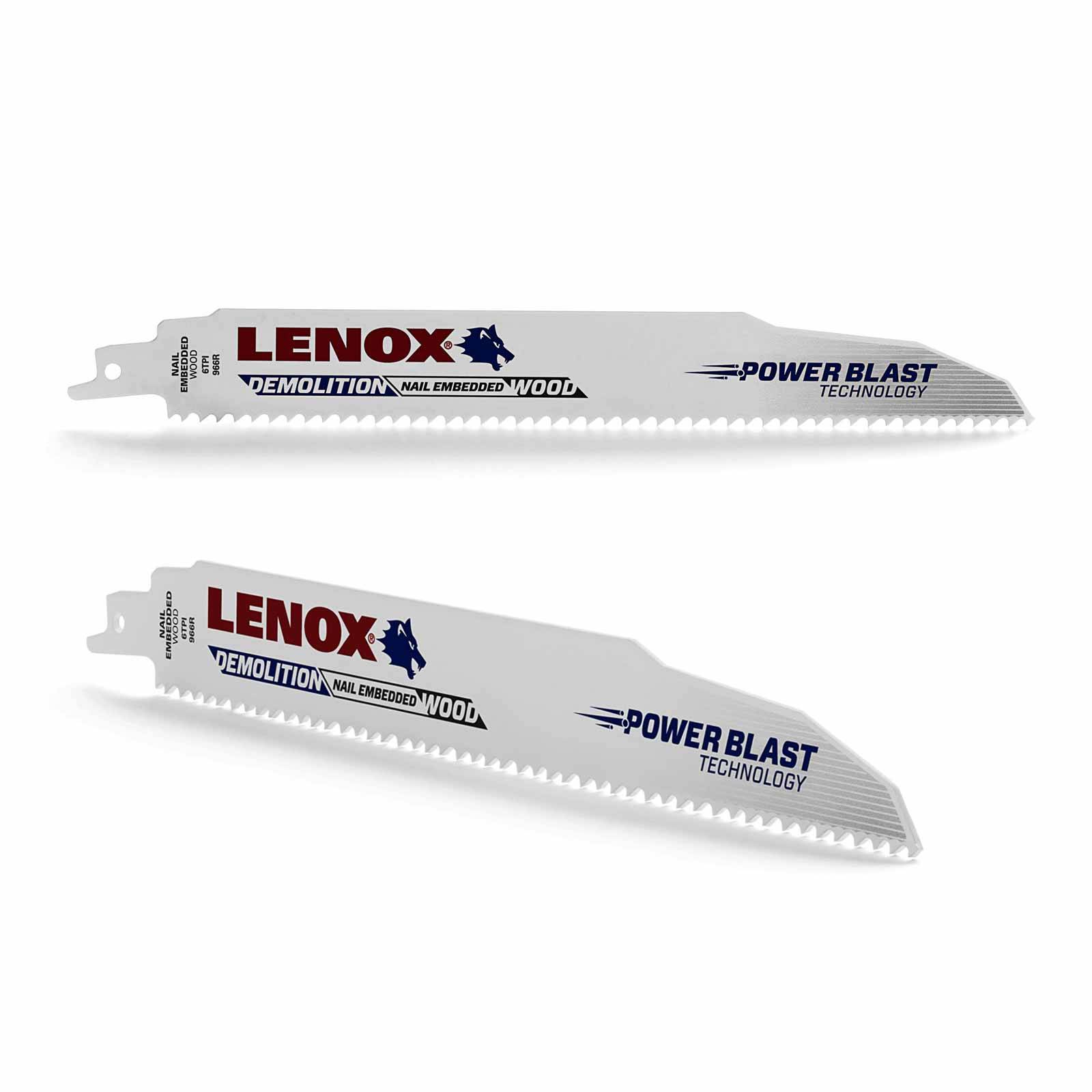 Lenox Säbelsägeblatt BIM Uni für Abbrucharbeiten 229 mm - 2 Stück