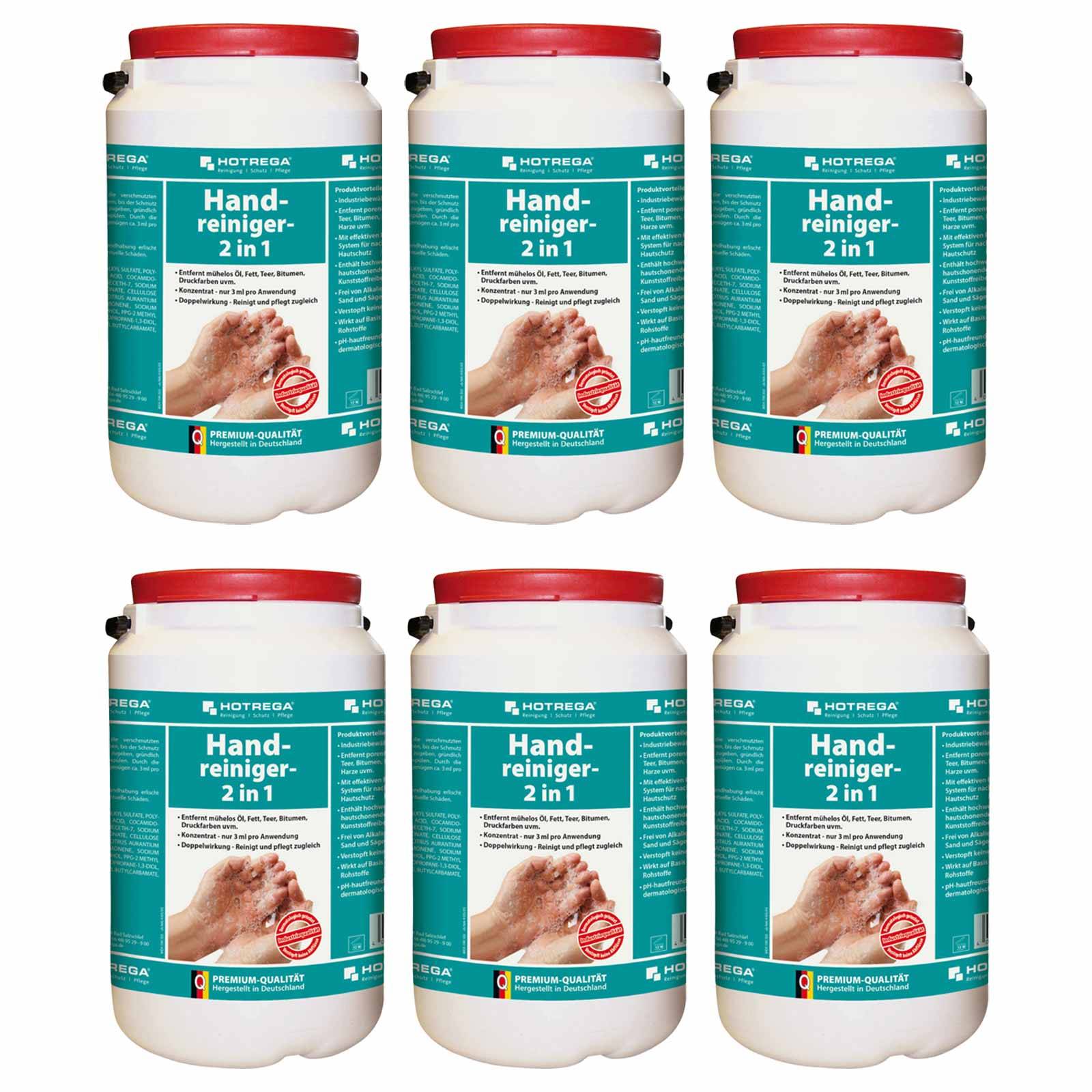 HOTREGA Handreiniger 2in1 6x 3 Liter