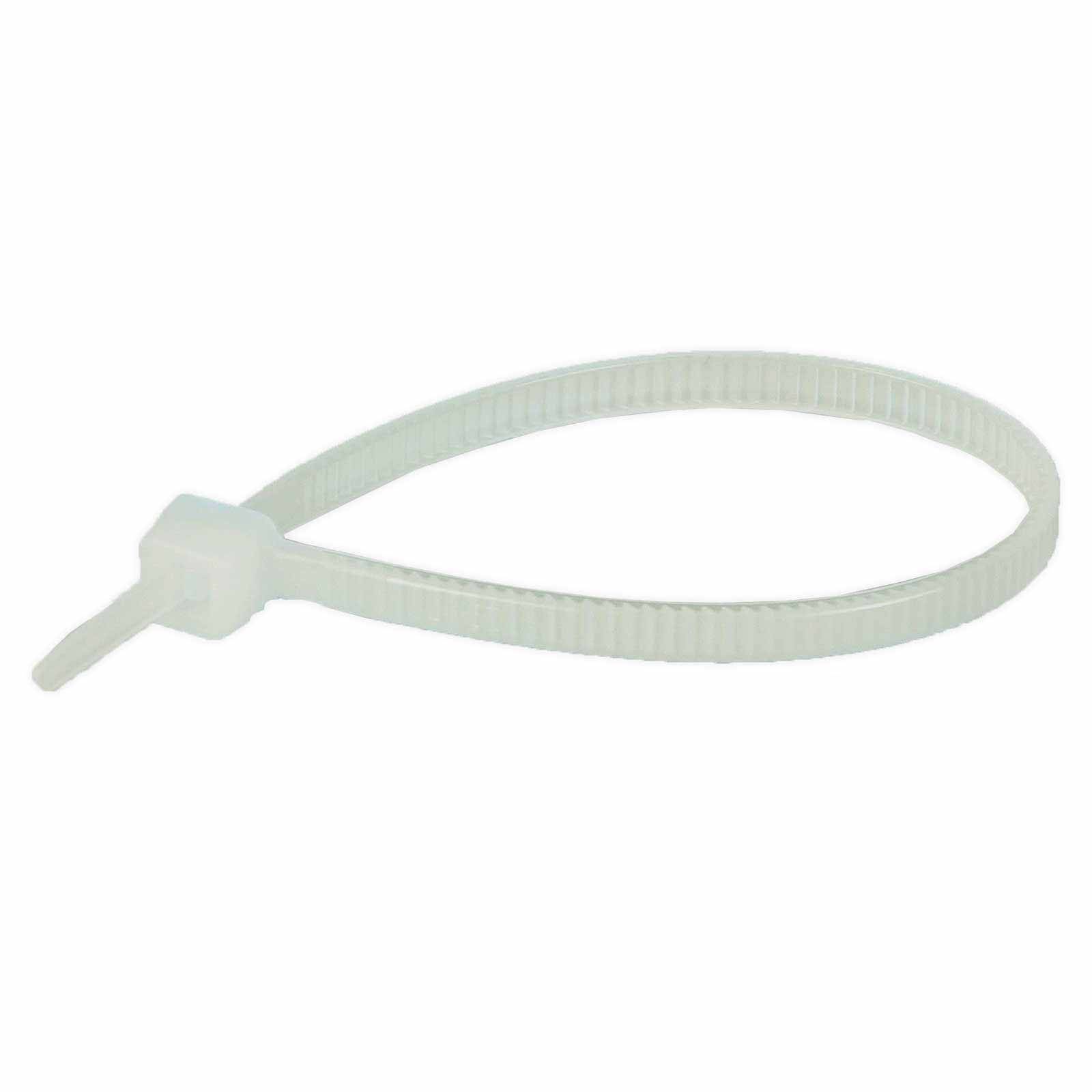 ELKUBEMA Kabelbinder natur 500 Stück - Größe:2.5 x 80 mm