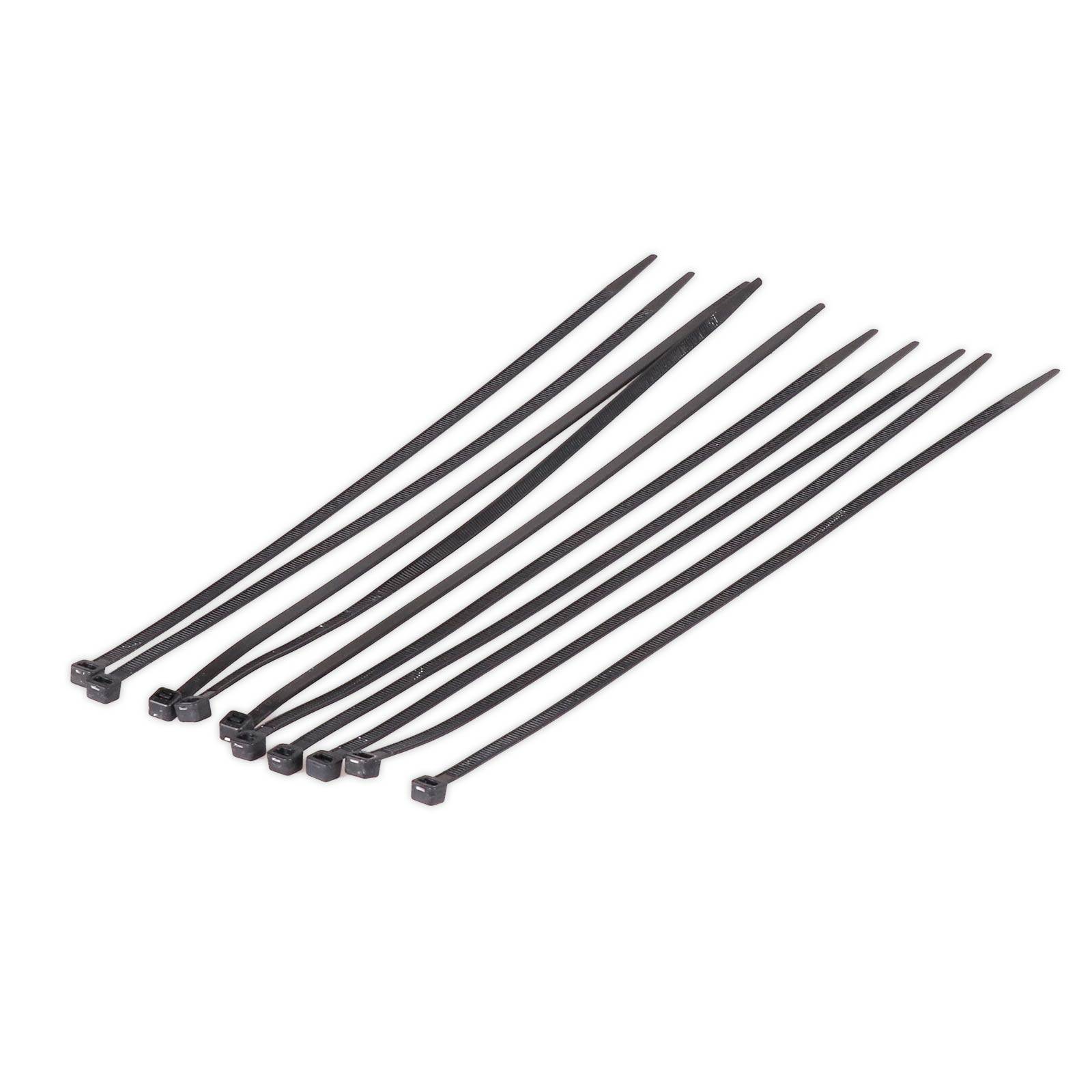 ELKUBEMA Kabelbinder schwarz 500 Stück - Größe:3.6 x 140 mm